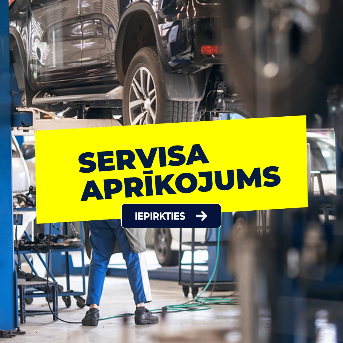 Auto servisu aprīkojums